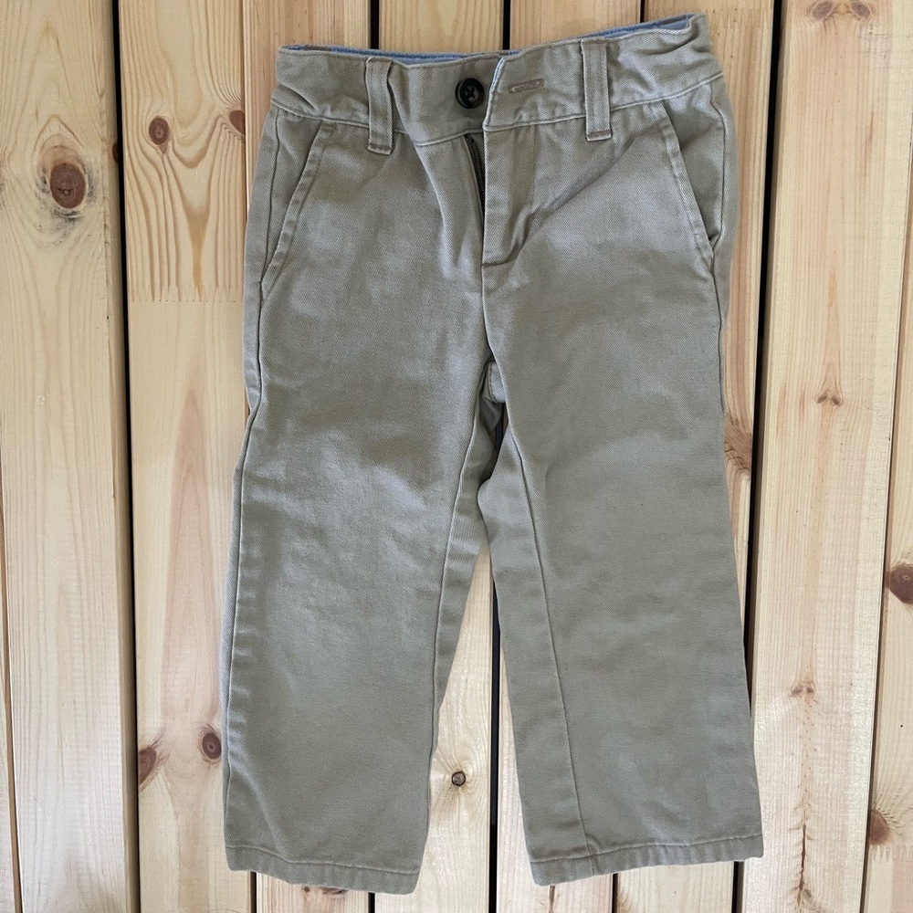 Janie and Jack Tan Pants (2T)